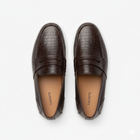 Mocassins Penny en Cuir Marron