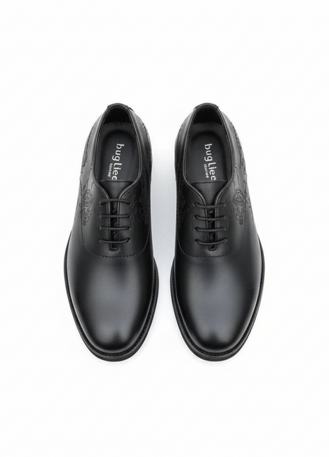 Richelieu en Cuir Noir Premium