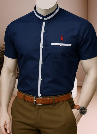 Chemise Homme Bicolore à Rayures