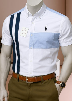 Chemise Homme Bicolore à Rayures